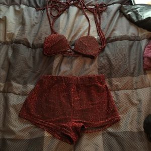 Two Piece Glitter Set